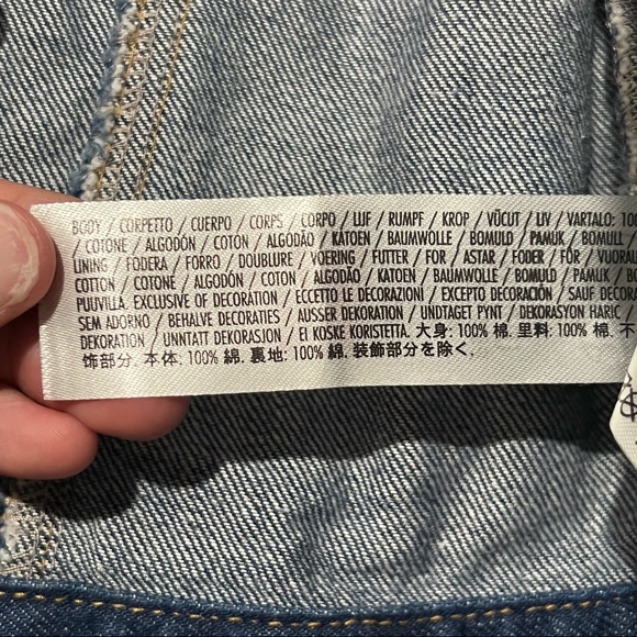 Disney Animators SNOW WHITE Girls Toddler Jean Denim Jacket Coat 3 - Picture 6 of 8